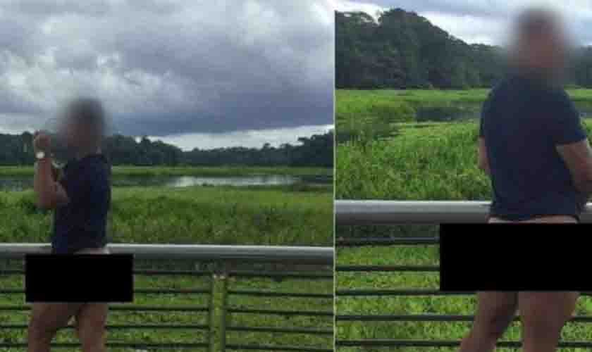 Mulher aciona a polícia após encontrar homem pelado em local considerado “cartão postal”