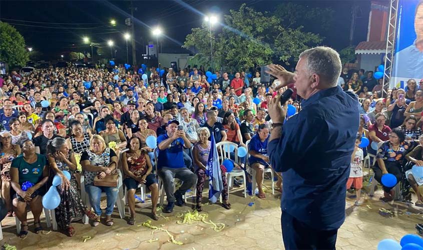 Com Negão filho do Isau, Mosquini quebra recorde de público em Ji Paraná