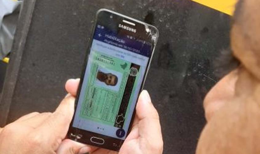 Em Rondônia, emissão de CNH Digital aumentou mais de 25% desde o início da pandemia