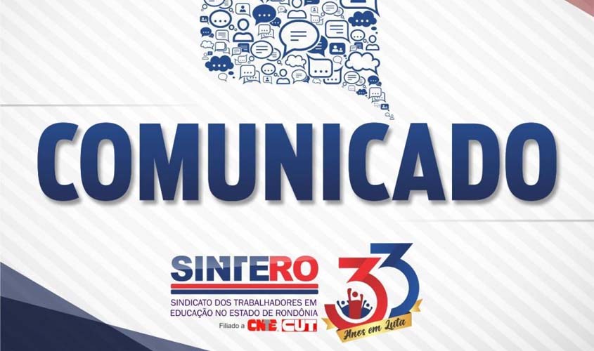 COMUNICADO – Área de lazer da Sede Social