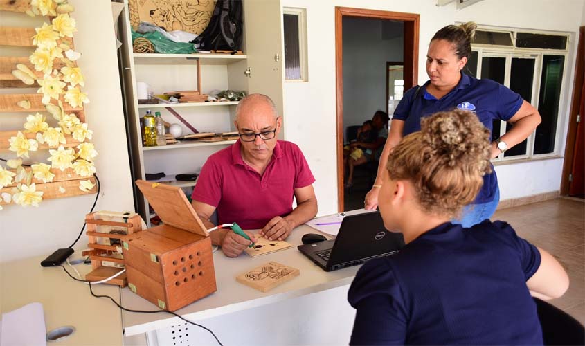 Oficina de pirografia estimula resultado em usuários do CAPS
