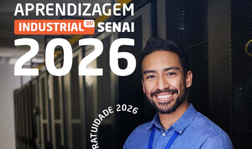 SENAI-RO: 2 mil vagas grátis em cursos profissionalizantes