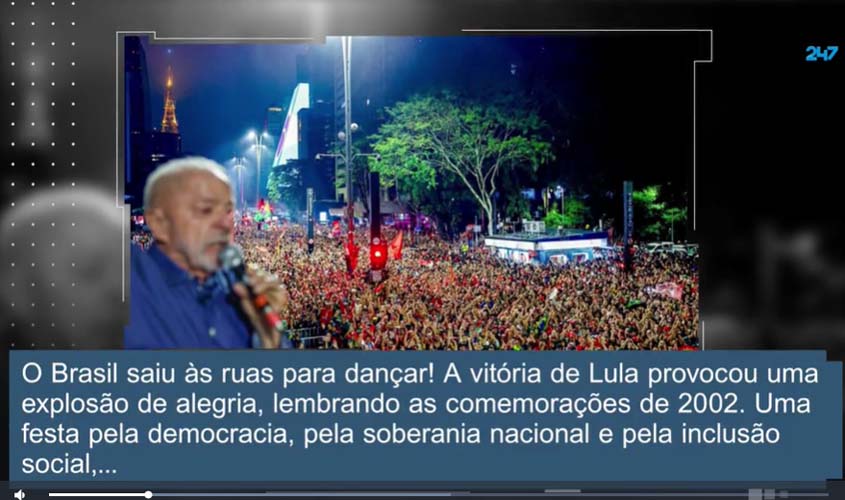 Explosão de alegria!