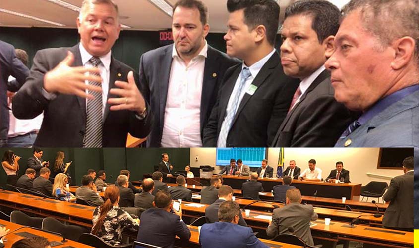 O pau cantou contra a Energisa, no encontro da bancada federal com deputados estaduais, em Brasília