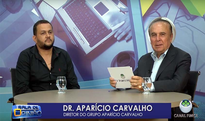 Programa Sala de Opinião com Dr. Aparício Carvalho