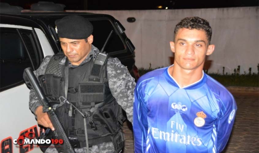 PM prende assaltante logo após roubar carro