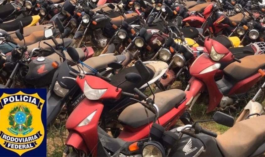 No mês de dezembro, PRF em Rondônia realiza leilão de veículos