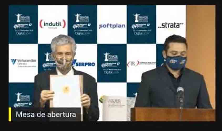 Servidor do Estado é homenageado em evento nacional voltado para o setor de construção e conservação rodoviária