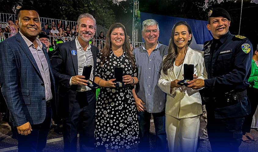 Magistrados do TJRO recebem medalha do Forte Príncipe da Beira