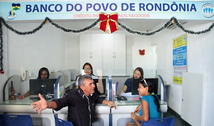 Mais de 40 mil pessoas foram beneficiadas nos últimos sete anos pelo Banco do Povo em Rondônia
