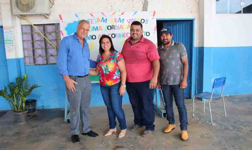 Escola Polo de Machadinho do Oeste recebe recursos do deputado Adelino Follador