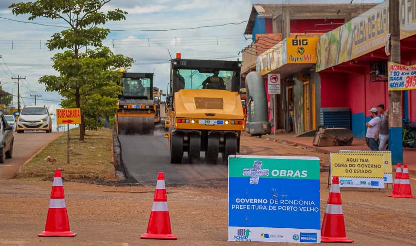 Com Tchau Poeira, Rondônia avança na melhoria da trafegabilidade e promove mais qualidade de vida e desenvolvimento
