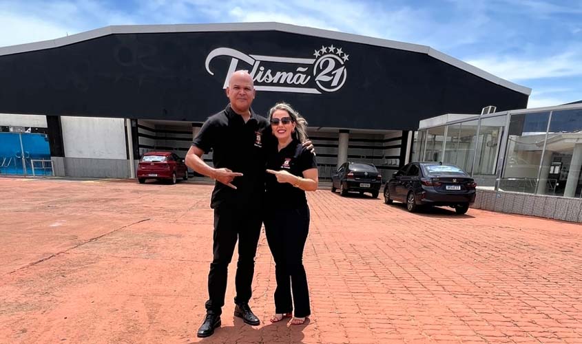 Siça Andrade e Sinezio Tapajós juntos na Banda do Vai Quem Quer 2023