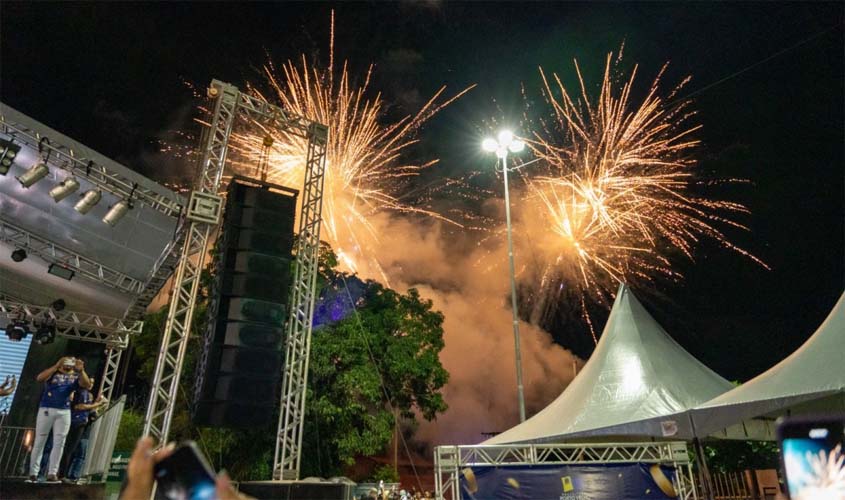 Virada em Porto Velho terá queima de fogos de 8 minutos