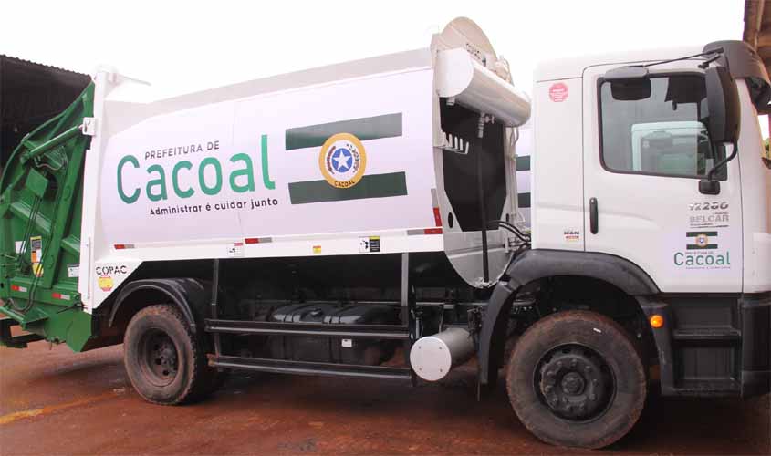 Cacoal já tem nova empresa coletando lixo e trabalho inicia intenso