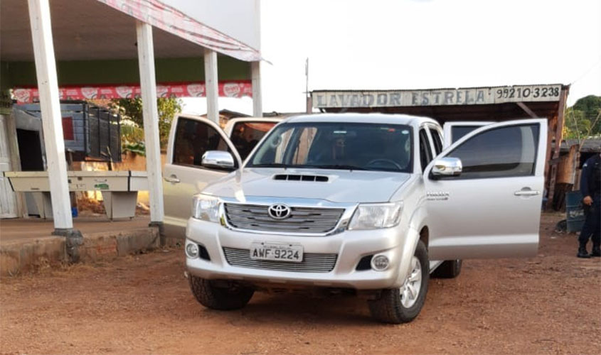 Polícia Militar de Rondônia age rápido e prende autores de crime ocorrido no Mato Grosso