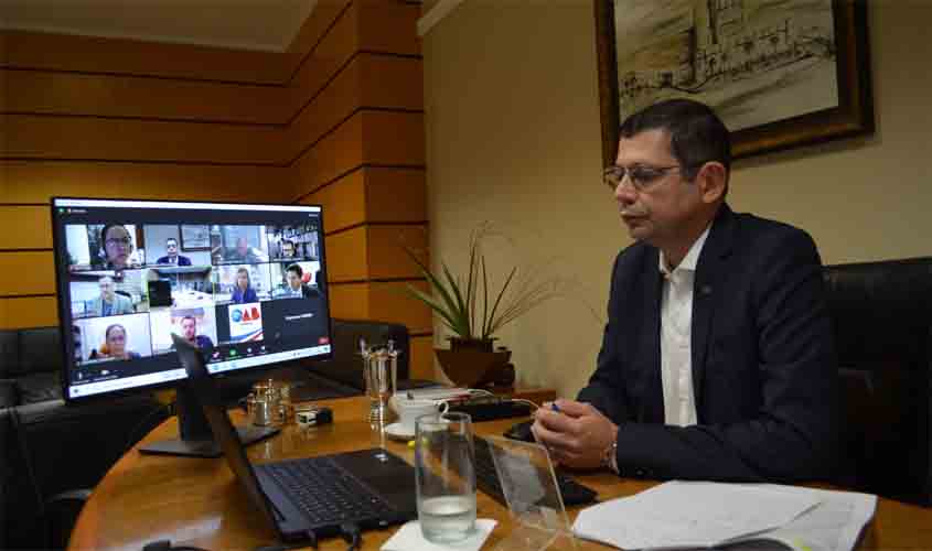 COVID-19: OAB se reúne com a Sesau sobre o enfrentamento à pandemia