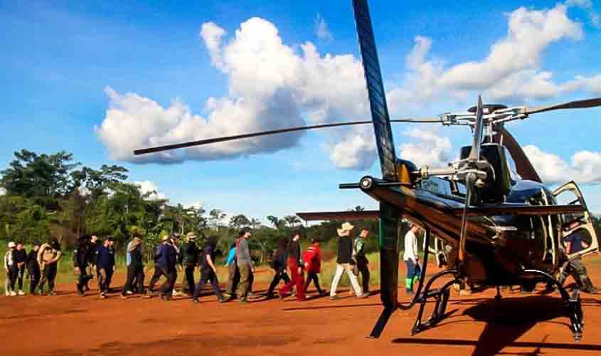 Servidores do Samu Porto Velho participam de curso de resgate em área remota em ambiente de selva