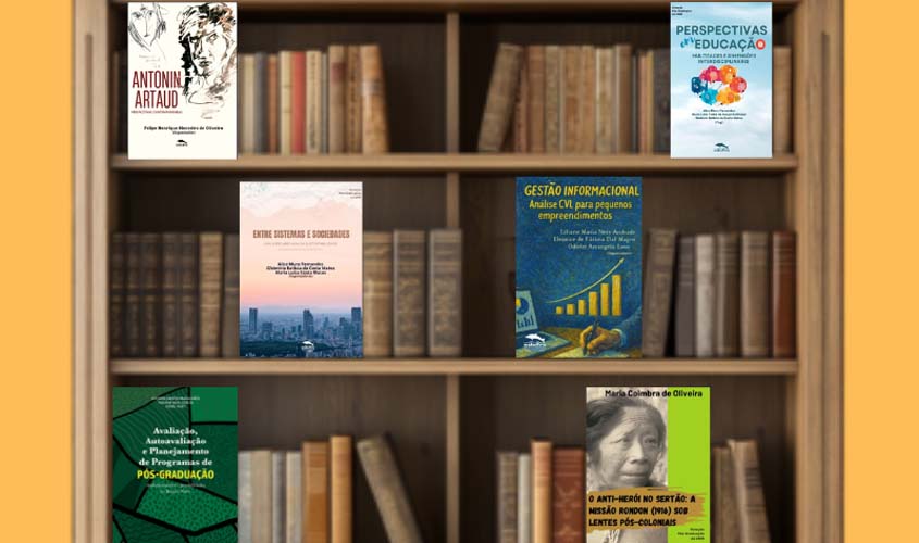 Professores da UNIR lançam oito novos e-books