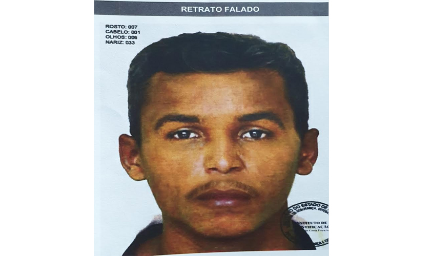 Polícia Civil divulga retrato falado de bandido que invadiu escola e estuprou criança