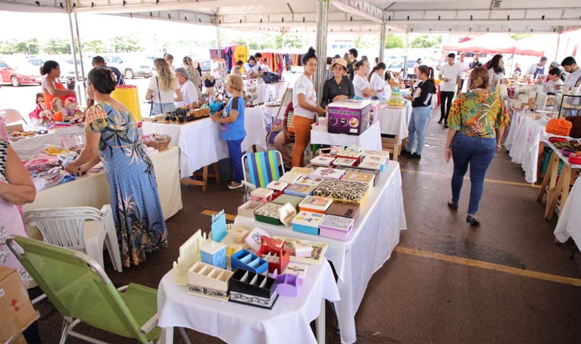 Exposição no Palácio Rio Madeira reuniu produtores rurais, artesãos e microempreendedores