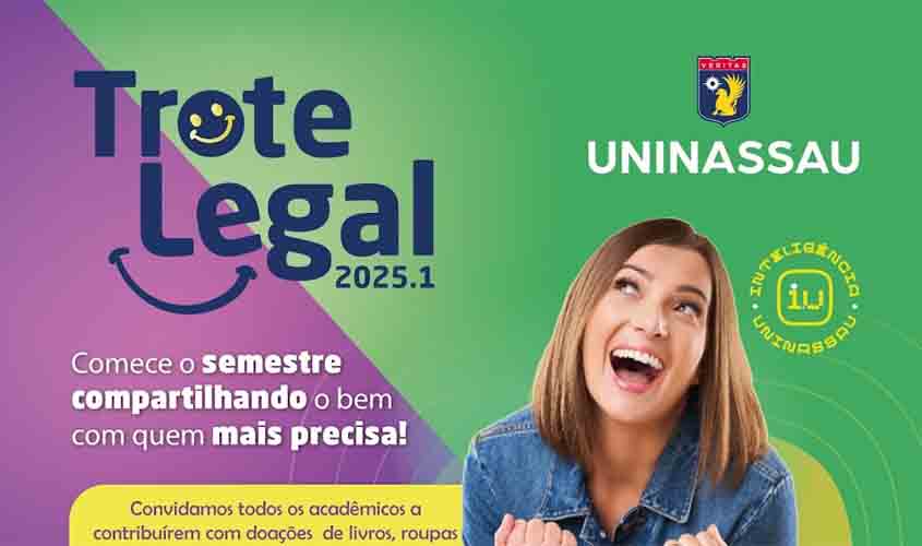 Trote Legal da UNINASSAU arrecada doações para o Vira Lata Vira Amor 