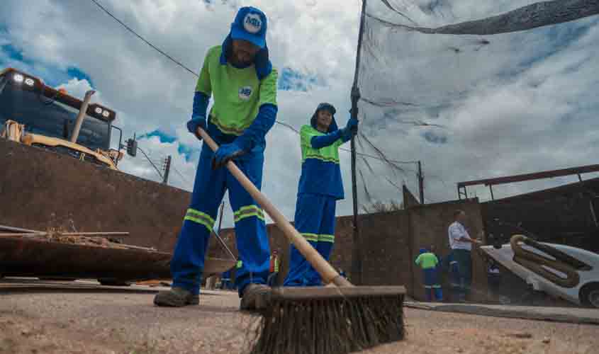 Operação Cidade Limpa já recolheu cerca de 50 mil toneladas de entulho das ruas de Porto Velho
