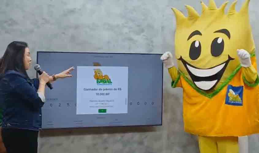 Nota Legal: prêmio de R$ 50 mil é destinado a rondonienses e incentiva cidadania fiscal