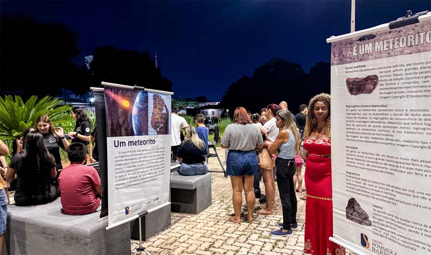 Ciência a céu aberto aproxima população do universo