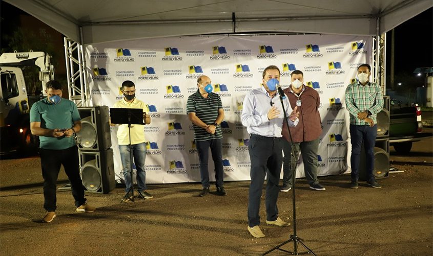 Prefeitura reinaugura iluminação da BR-364 até o Campus Unir