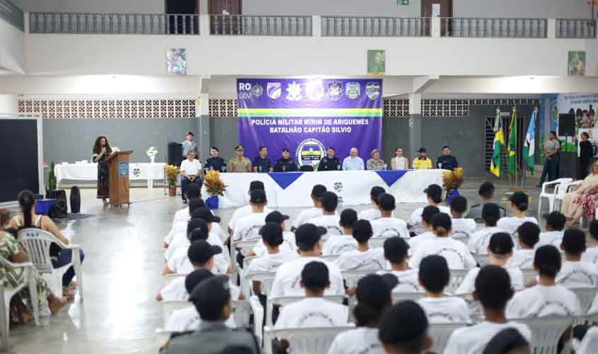 Governo de RO investe na formação de jovens com nova turma de projeto educacional