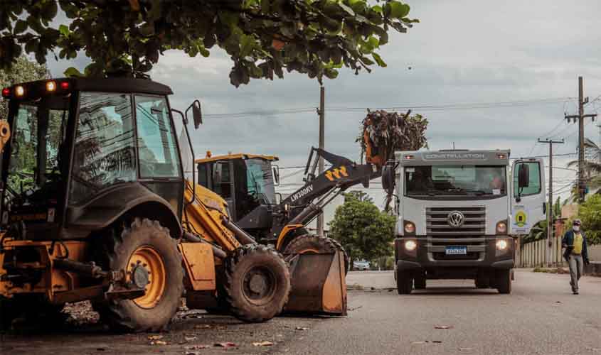 Operação avança com mais de 55 mil toneladas de lixo recolhidos