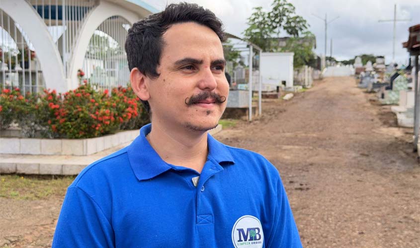 Mutirão prepara cemitérios para o Dia das Mães