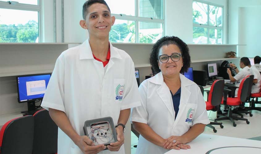 Estudante de Rondônia cria sensor para detecção de vazamento de gás e de baixo custo