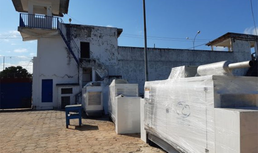 Governo de Rondônia investe R$ 800 mil na instalação de geradores de energia em presídios