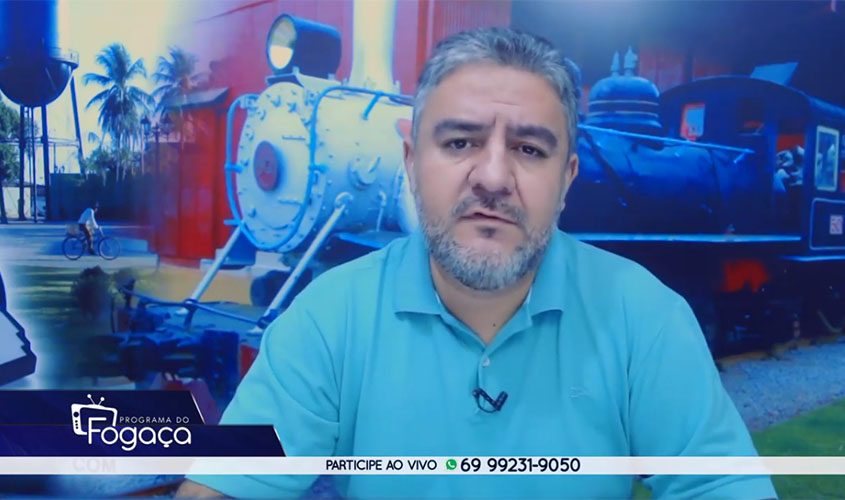 Programa do FOGAÇA: atualizações dos casos de Coronavírus em Rondônia