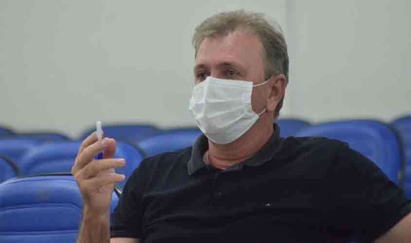 Deputado Luizinho Goebel testa positivo para Covid-19 e faz tratamento em Porto Velho