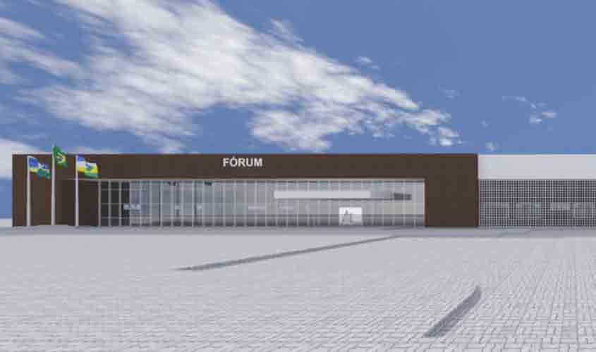 TJRO realizará concorrência eletrônica para retomada da obra do novo Fórum da Comarca de Vilhena