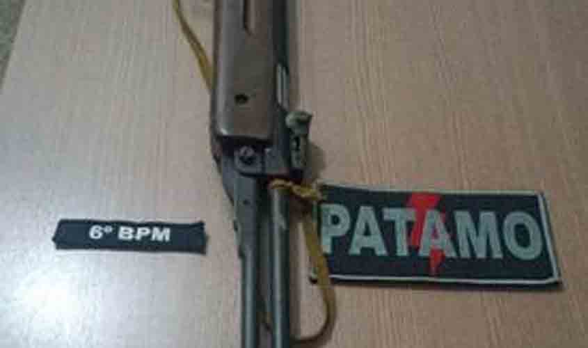 Homem que ameaçava populares é preso no Distrito de Palmeiras