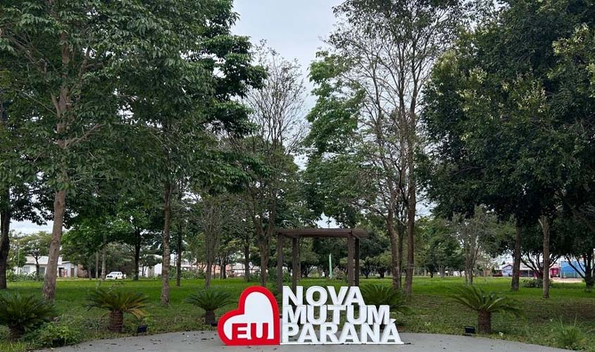 Nova Mutum Paraná recebe ação de podas e arborização