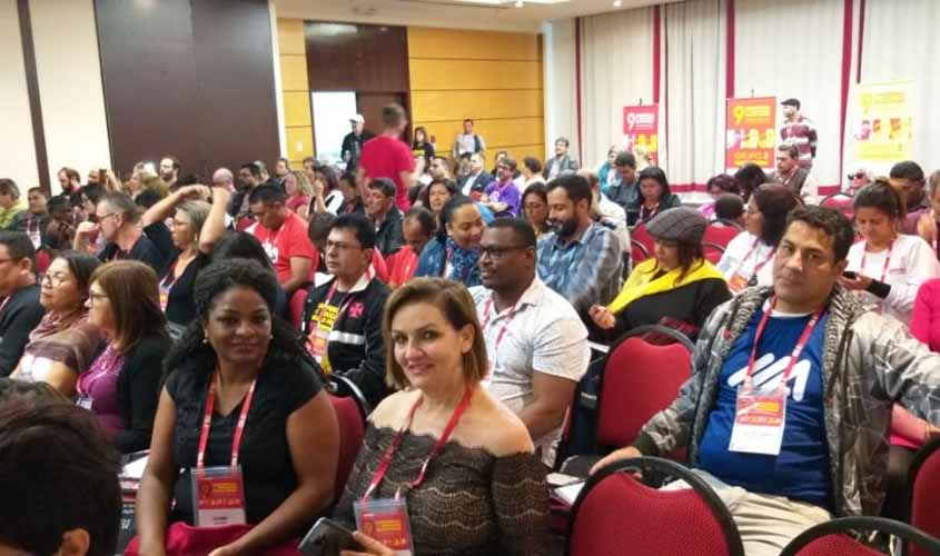 Diretoria do Sintero participa da 9ª Conferência de Educação Paulo Freire/CNTE