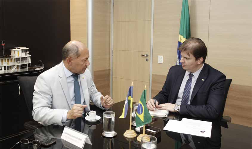 Coronel Chrisóstomo debate principais demandas de Rondônia com o ministro do Desenvolvimento Regional
