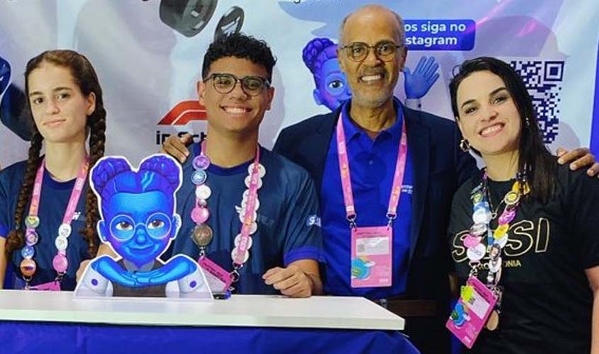 Equipe do SESI-RO está entre os competidores do Festival Internacional de Robótica   
