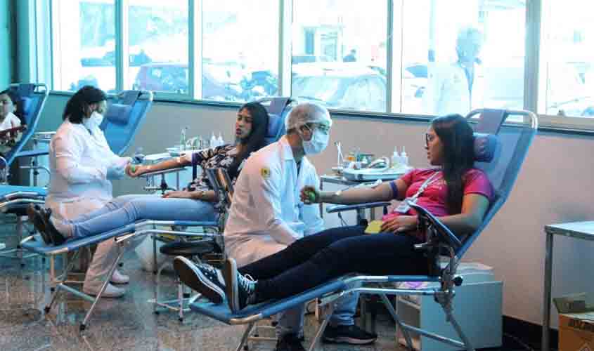 Campanha Junho Vermelho mobiliza servidores para doação de sangue, nos dias 3 e 4 julho em Porto Velho
