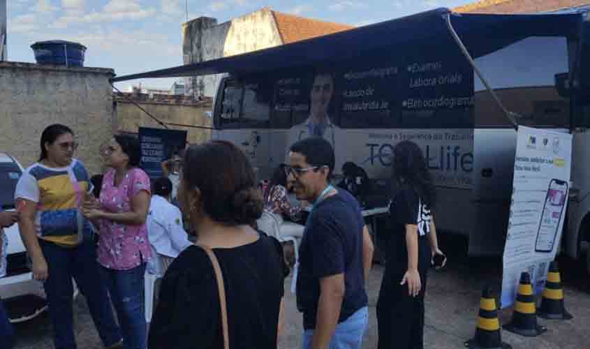 Exames periódicos, destinados aos trabalhadores da Semusa, seguem nas unidades de saúde