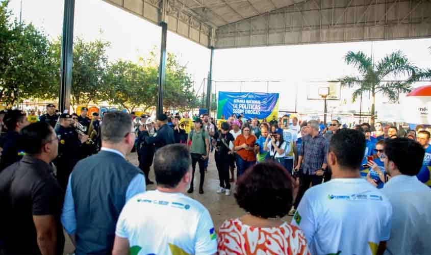 Encerramento da Semana de Políticas Públicas Sobre Drogas reúne autoridades e população em Porto Velho