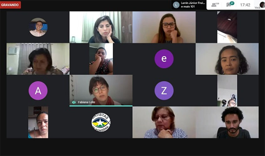 Magistrado e servidores do TJRO expõem práticas de Justiça Restaurativa em Webinário