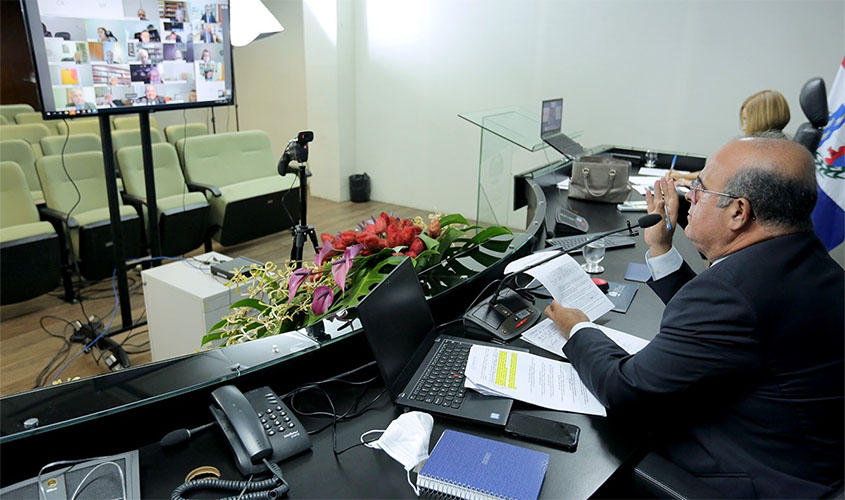 Corregedoria de RO participa de Carta do 83º Encoge e defende audiências de custódia por videoconferência, durante pandemia