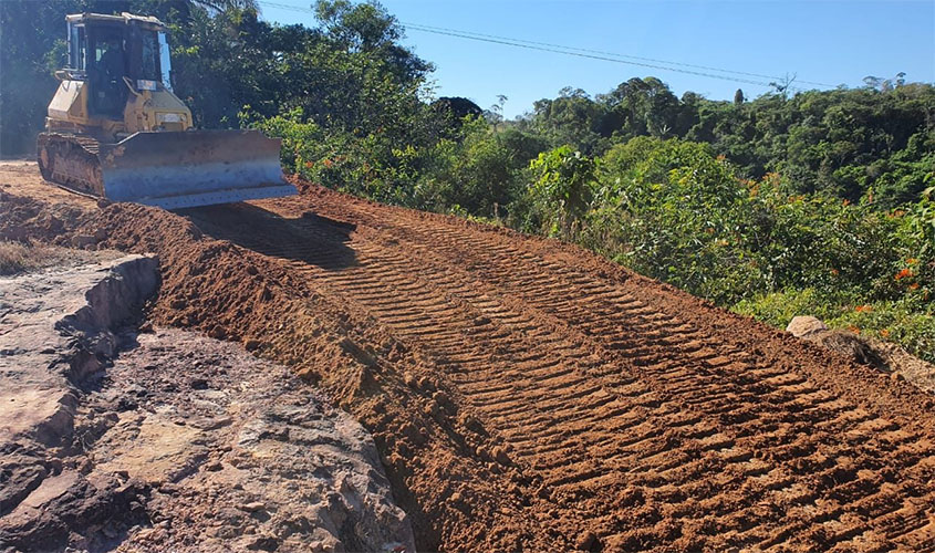 Recuperação das rodovias da região sul de Rondônia segue em ritmo acelerado