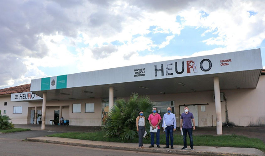 Cremero reúne médicos e realiza fiscalização em HRC e HEURO